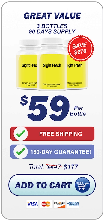 Sight Fresh™ 3 bottles pricing